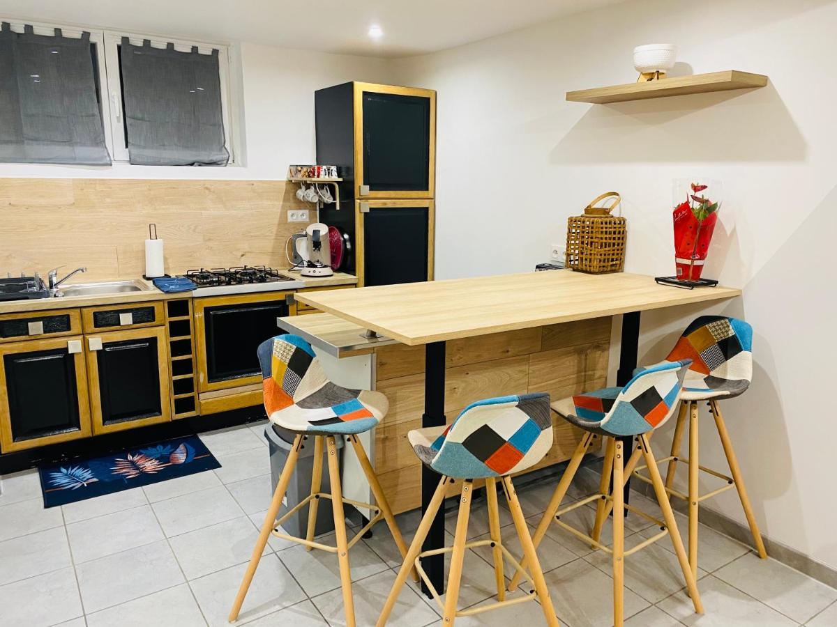 Studio 40M2 Plein Pied Avec Parking Jussac Exterior photo