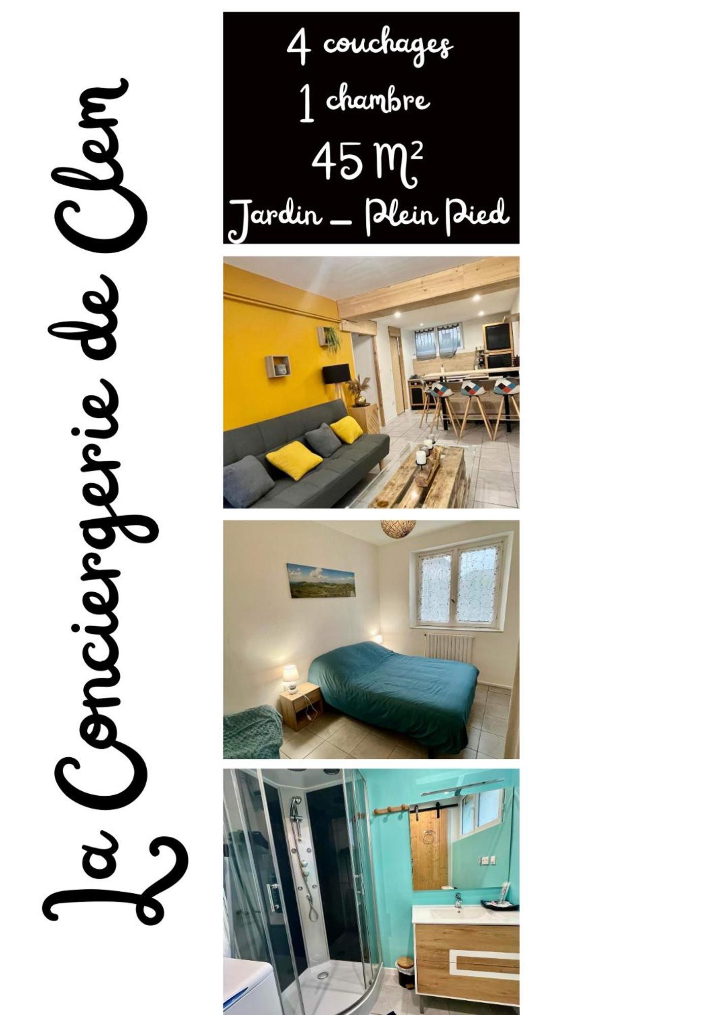 Studio 40M2 Plein Pied Avec Parking Jussac Exterior photo